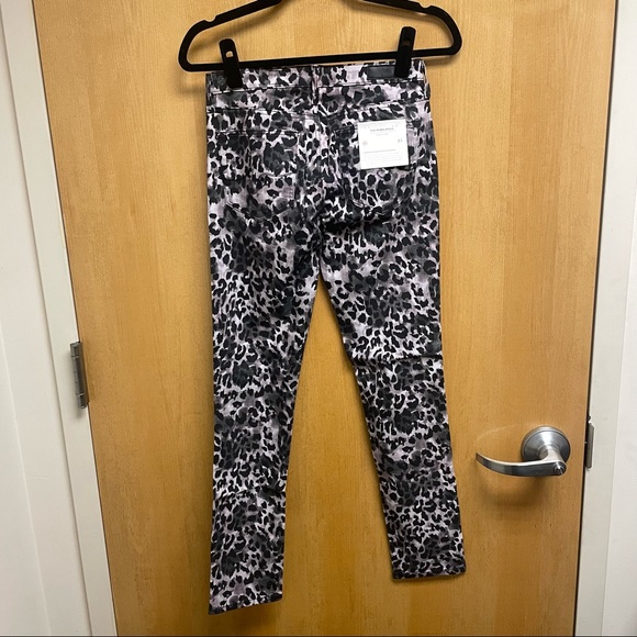 FINAL PRICE AG Prima Ankle Cigarette Jeans Leopard - Picture 2 of 6